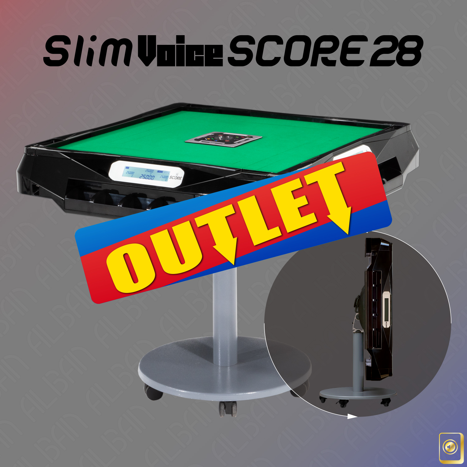 【アウトレット レンタル貸出】「スリムヴォイススコア２８ / Slim Voice SCORE 28」ブラック