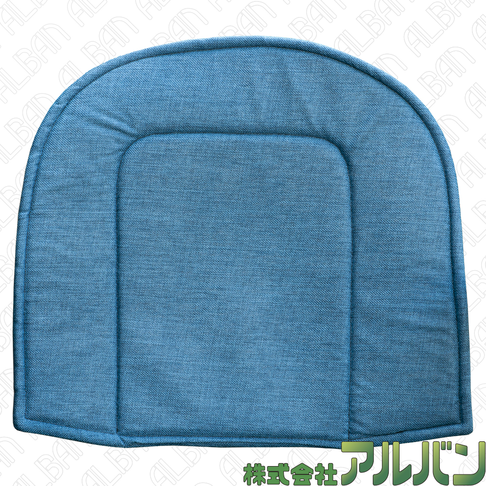 タバコやカギなどから座面を守る「チェアパッド」【ブルー OR グレー】