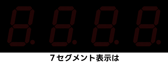 7セグ表示