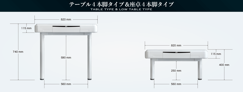 テーブルタイプ