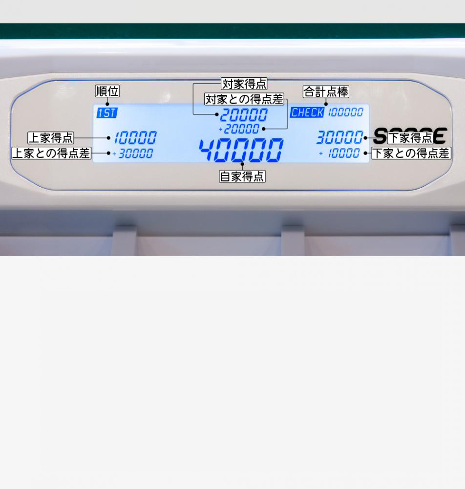 点数表示機能付全自動麻雀卓「スリムスコア28S」【テーブル脚・座卓脚セット】ブラック 2023モデル 全自動麻雀卓・家庭用麻雀卓のアルバン