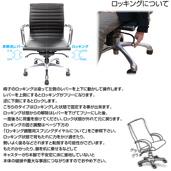 ロッキングについて